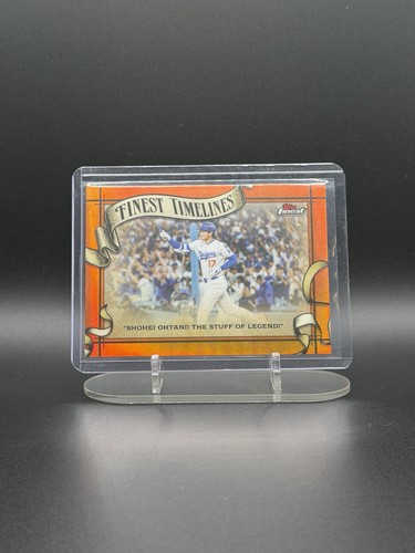 2026 Topps Finest Timelines #FT-23 Shohei Ohtani Dodgers