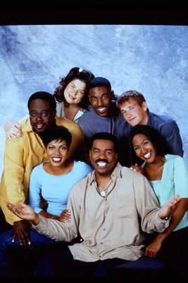 THE STEVE HARVEY SHOW, 1999, PRESS KIT, 35mm Slide