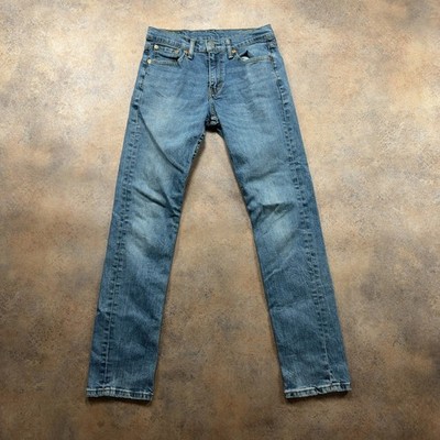 Levi's 511 Jeans Blau Herren (30 Inch Taille) (31 Inch Bein) Slim Fit Faded Style