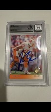 John Lynch Upper Deck SP  1993 Rookie Card Beckett Auto Grade 10 Buccaneers