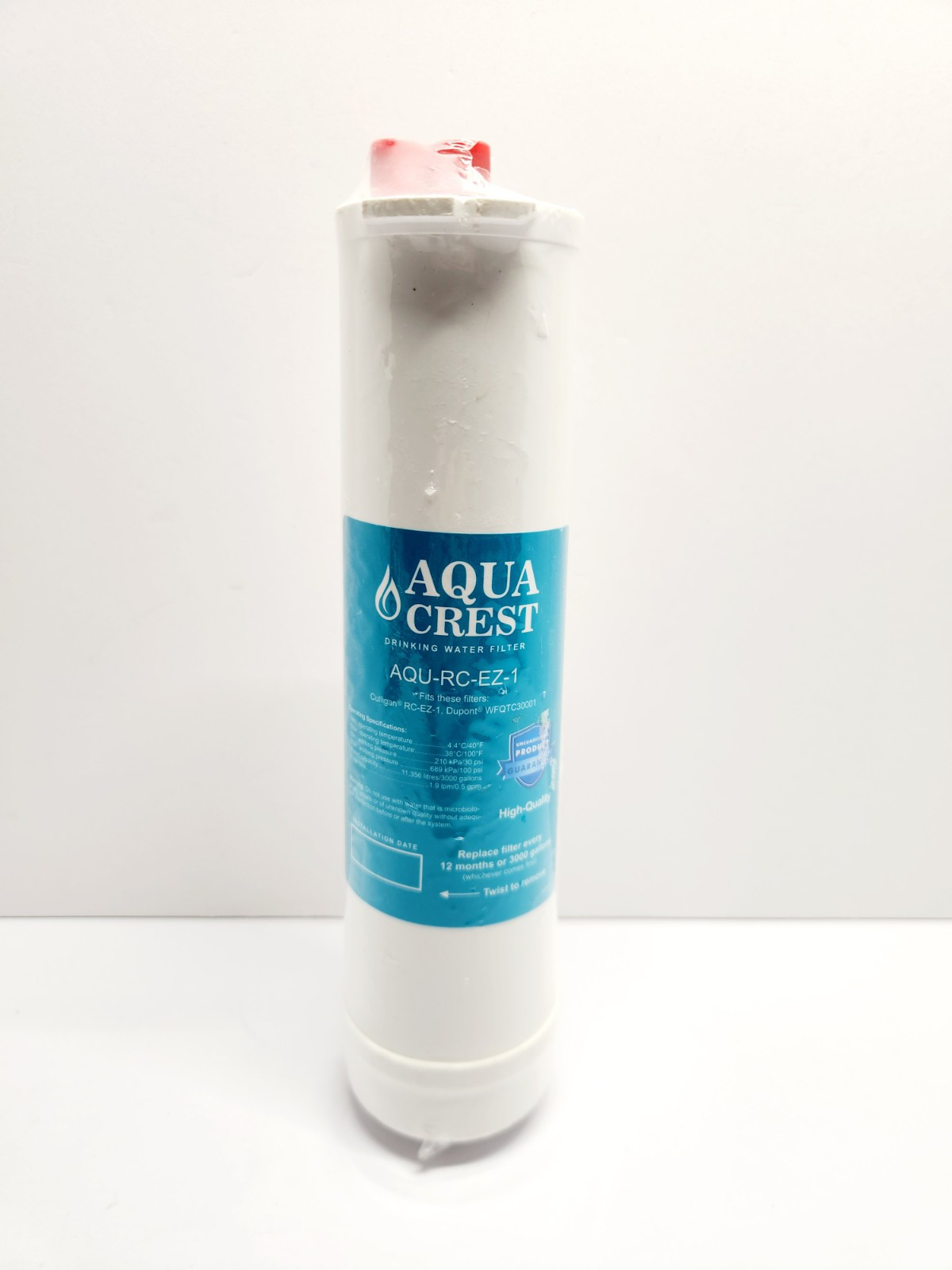 Aqua Crest AQU-RC-EZ-1 Water Filter Fits Culligan & Dupont -