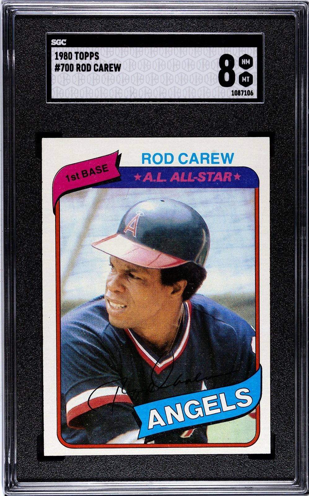 1980 Topps Rod Carew #700 SGC 8 HOF
