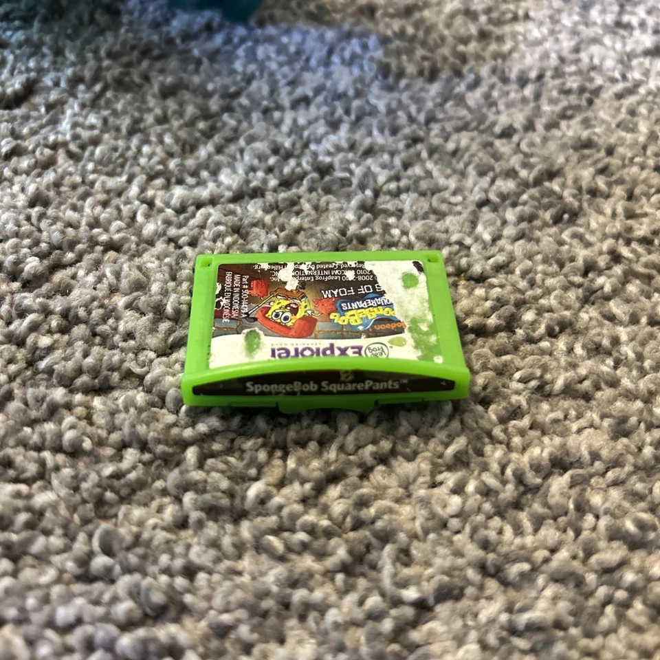 LeapFrog Leapster Phineas & Ferb And SpongeBob SquarePants Cartridges - Untested - Image 3 of 4