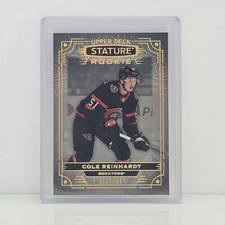 2022-23 Upper Deck Stature Rookies Cole Reinhardt #194 236/399