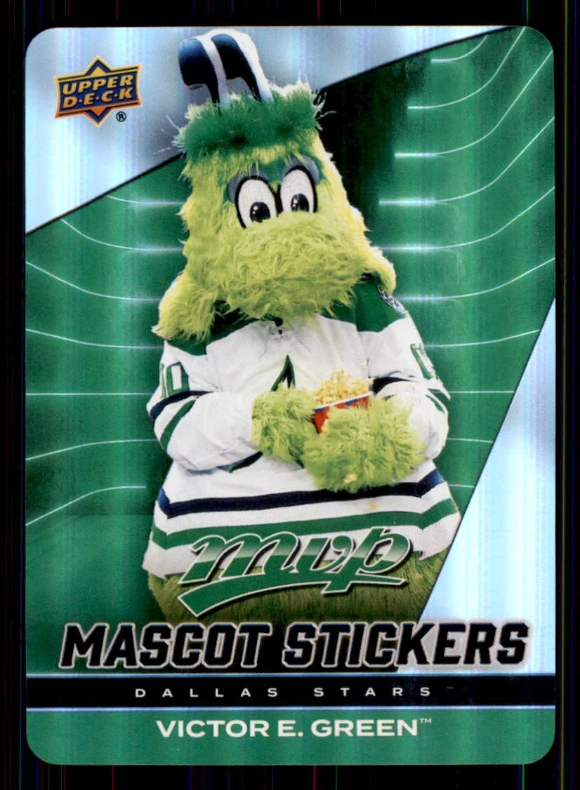 2025-26 Upper Deck MVP Mascot Stickers #MS-9 Victor E. Green Dallas Stars