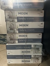 Moen Doherty Single Handle Kitchen Faucet Spot Resist Stainless - 87260SRS NEW