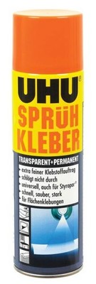 UHU Sprühkleber permanent + transparent 500 ml  Sprühkleber