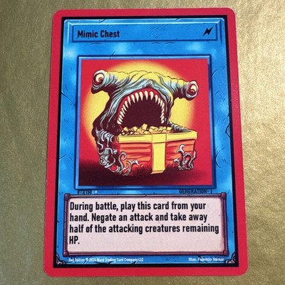 Mimic Chest 073/150 LEGENDARY Ward TCG Trading Card Game 2nd Edition Gen 1 NM