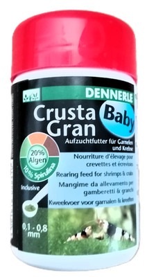 Dennerle CrustaGran Baby 100ml Futter für Garnelen