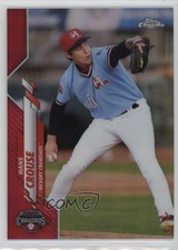 2020 Topps Pro Debut Chrome Red Refractor 4/10 Hans Crouse #PDC-153 13iq