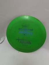 Used Innova Echostar XCaliber 175g Yelllow Disc Golf Distance Driver Inked