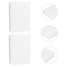 4Pcs White Faux Book Set Reusable Decorative Coffee Table Books for Home Decor
