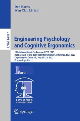 Engineering Psychology and Cognitive Ergonomics Don Harris (u. a.) Taschenbuch