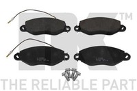 NK Bremsbelagsatz Scheibenbremse 222263 FüR Cabstar Nissan 105 110 TL0 120 125