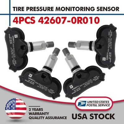 4X 42607-0R010 Tire Pressure Monitor Sensor New for Toyota Highlander RAV4 Lexus
