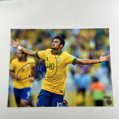 Neymar Brazilian Soccer Legend Autographed Signed COA