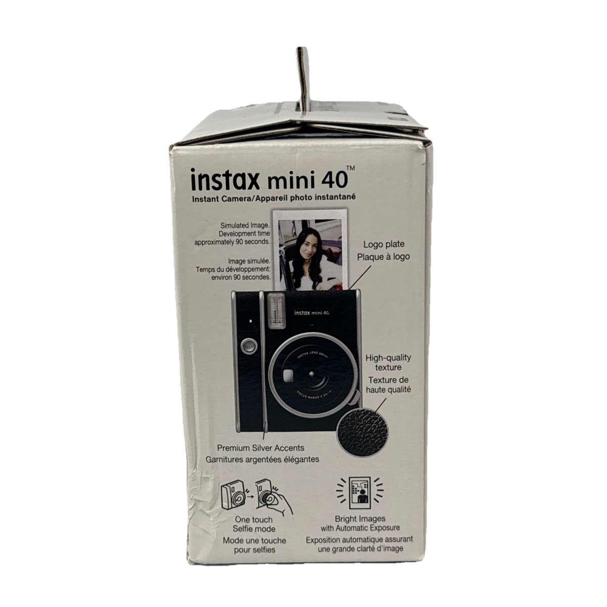 Buy Fujifilm Instax Mini 40 Instant Camera - Black online | eBay