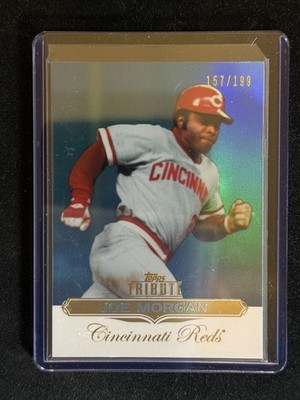 2011 TOPPS TRIBUTE #81 Joe Morgan Blue #/199