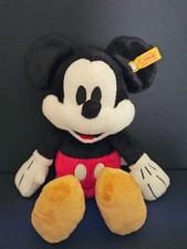 Disney Originals STEIFF 12" Mickey Mouse Ear Button Tag White