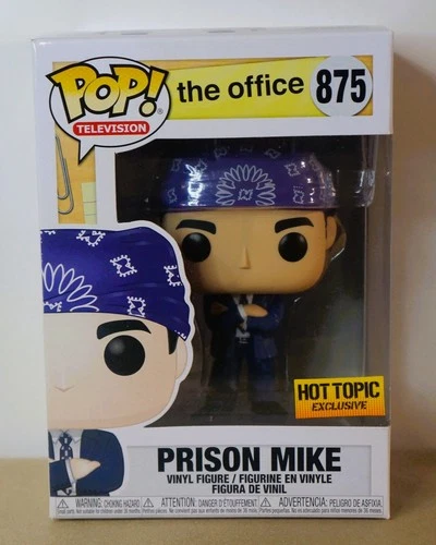 Funko Pop! Vinyl: The Office - Prison Mike - Vaulted Hot Topic (Exclusive) #875