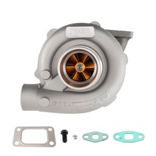 T3 T4 T04e Billet Turbo 0.63 Ar Turbine 5-bolt Flange Exhaust Turbocharger T3 T4 T04e Billet Turbo 0.63 Ar Turbine 5-bolt Flange Exhaust Turbocharger