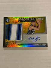 2024 TOTALLY CERTIFIED TRISTAN DA SILVA 10/10 GOLD ROOKIE PATCH AUTO MAGIC TN3
