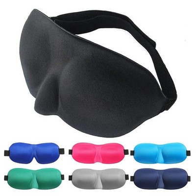 1 Pack Travel 3D Eye Mask Sleep Soft Padded Shade Cover Rest Relax Blindfold