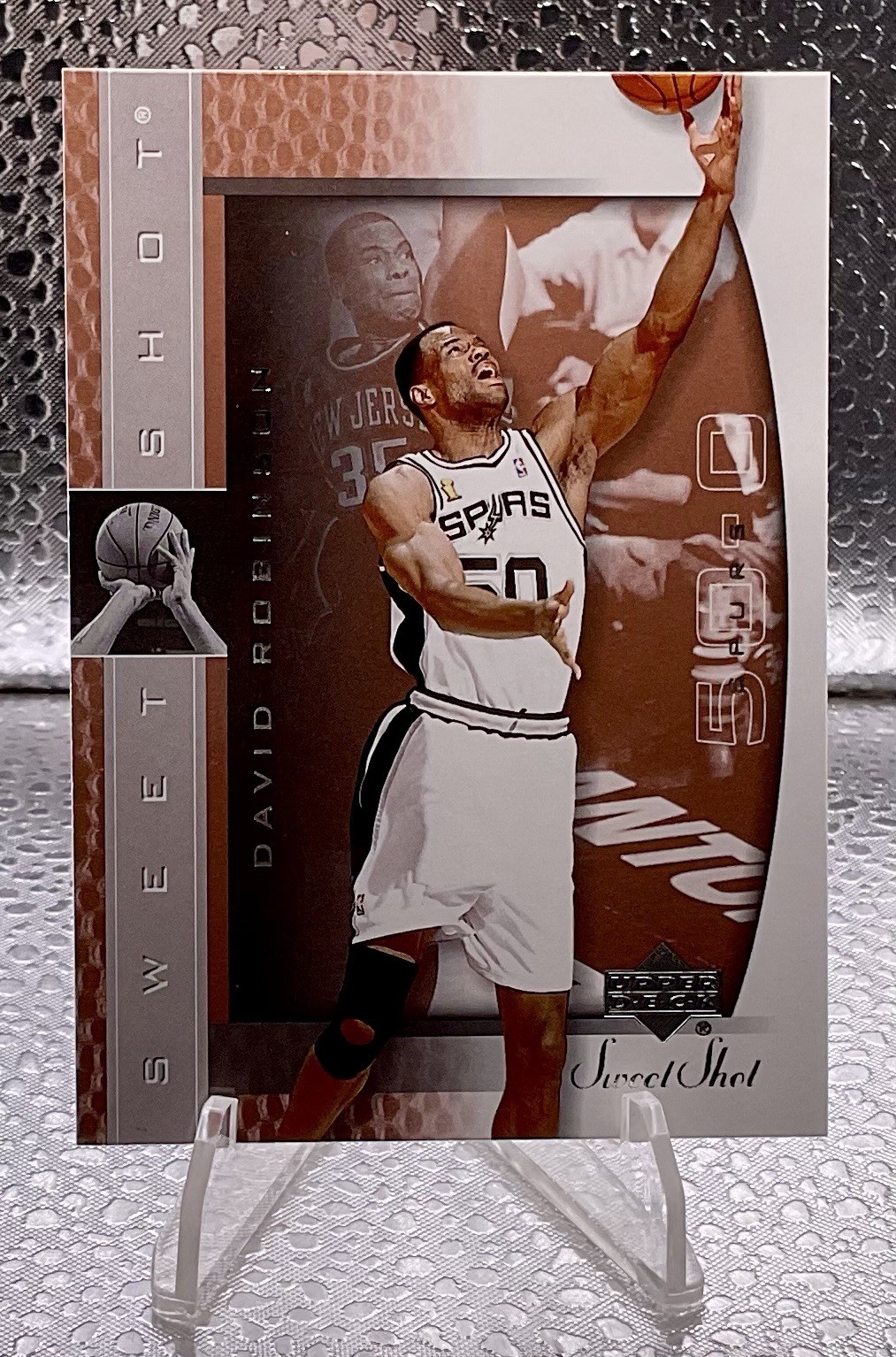 David Robinson 2003 Upper Deck Sweet Shot San Antonio Spurs #76