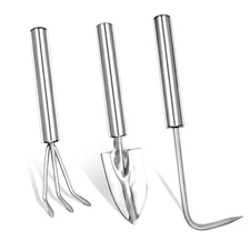 Garden Tools Set,3 Piece Small Garden Tools for Potted Plants,Including Garde...
