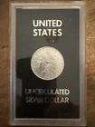 1885-O Morgan Silver Dollar – BU Uncirculated - Bright Original Luster-Hard Case