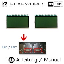 Tacho Display für VW Golf 3 MK III MFA Kilometeranzeige Kombiinstrument SET