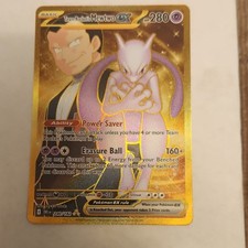 Team Rocket's Mewtwo ex 240/182 Sv10: Destined Rivals Hyper Rare Full Art Holo on eBay