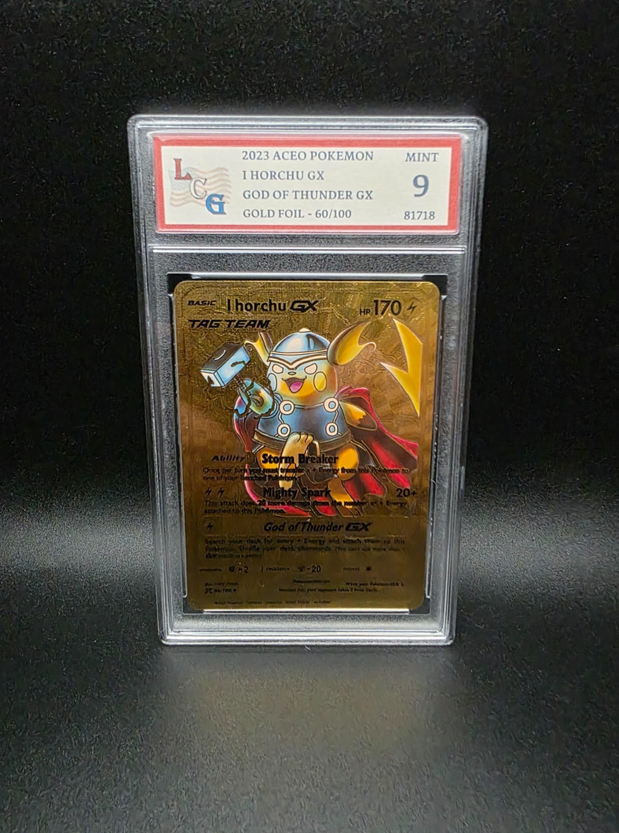I Horchu GX 60/100 (2023) Pokemon God of Thunder Gold Foil