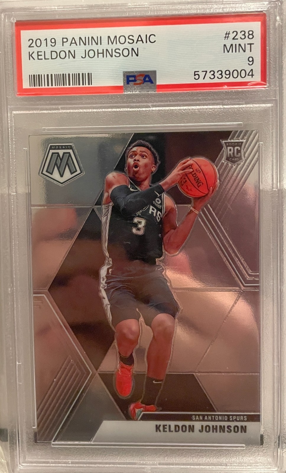 2019-20 Panini Mosaic - Rookies Keldon Johnson #238 (RC)