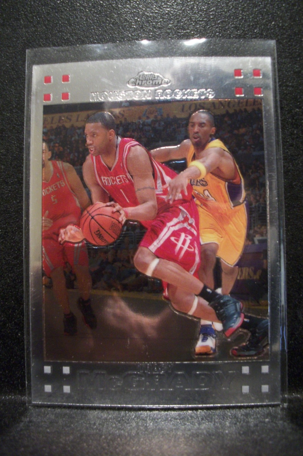 TRACY MCGRADY / KOBE BRYANT 2007-08 Topps Chrome #101 Lakers