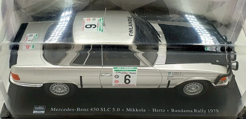 Hachette escala 1/24 G1342058 - Mercedes-Benz 450 SLC 5.0 Bandama 1979 Mikkola Foto 4 de 4