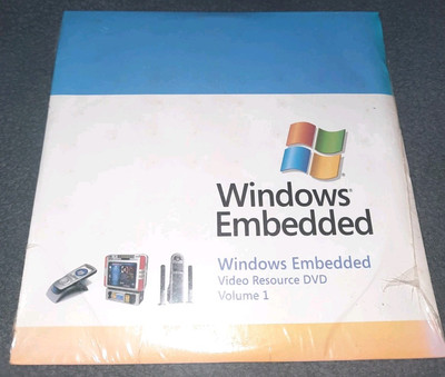 Windows Embedded Video Resource DVD Volume 1 FACTORY SEALED