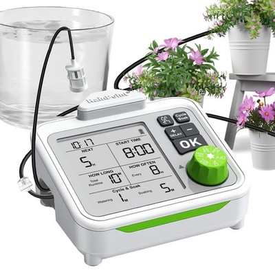 RAINPOINT Vacation Plant Waterer Indoor Cycle Soak Self Watering
