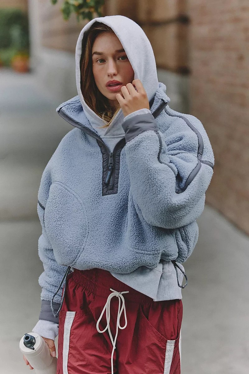 Free People - Mountain High Half Zip Fleece #78709474 | eBay