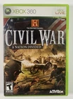 The History Channel: Civil War A Nation Divided Microsoft Xbox 360 Free Shipping