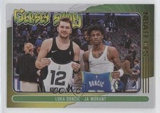 2020-21 Panini NBA Hoops Jersey Swap Holo Ja Morant Luka Doncic #7 0vf5