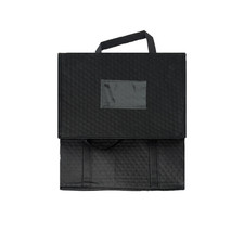 Large Black Insulated Food Delivery Bag Thermal Carrier w/ Handle Hot Cold Uber