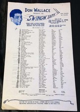 KTUL Tulsa 1430 Swingin Sixty Survey 10/57 No. 1 Elvis Presley