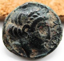 Classical Greek | Lampsakos, Mysia | AE11 | 400-300 BC | Running Pegasus | ΛΑΜ