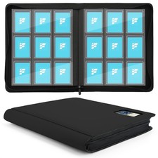 Top Loader Binder for 288 3"x4" Cards - Clear Window Display Case
