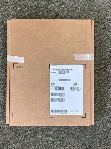 HPE 25Gb SFP28 to SFP28 3m Direct Attach Copper Cable (844477-b21) OEM - Image 1 of 1