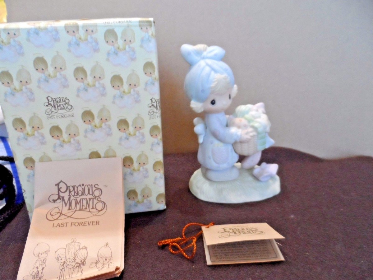 Precious Moments BE NOT WEARY IN WELL DOING 1979 Jonathan & David