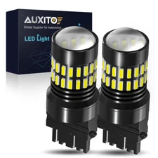 AUXITO 3157 LED 3156 Reverse Backup Bulbs Light White Super 2800LM Bright