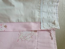 Panneaux de rideaux vintage Laura Ashley : paire bordée de