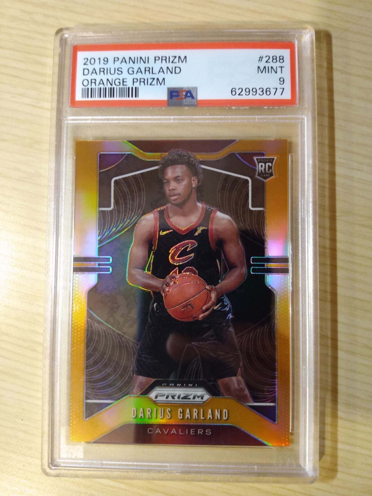 2019-20 Prizm DARIUS GARLAND Rookie Orange Prizm #36/49 CAVS SSP RC POP 10 288